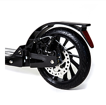 Двоколісний самокат Urban Scooter складаний з ручним дисковим гальмом, 8+. Блакитний, фото 4