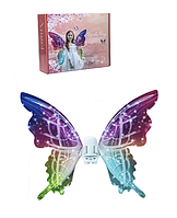 Дитячі крила феї BUTTERFLY WINGS 88052E що рухаються з мелодіями та підсвічуванням.