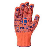 Рукавички DOLONI №526 оранжеві з точкою