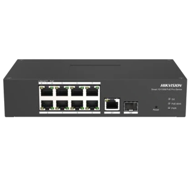 DS-3T1310P-SI/HS 8-портовий керований PoE 10/100 Мбіт/с