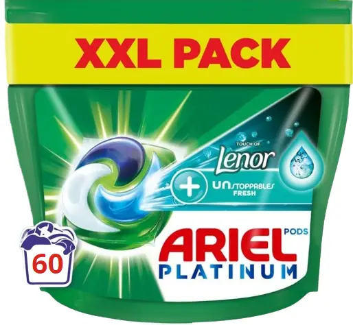 Засіб для прання Ariel Platinum Lenor капсули 60 шт.