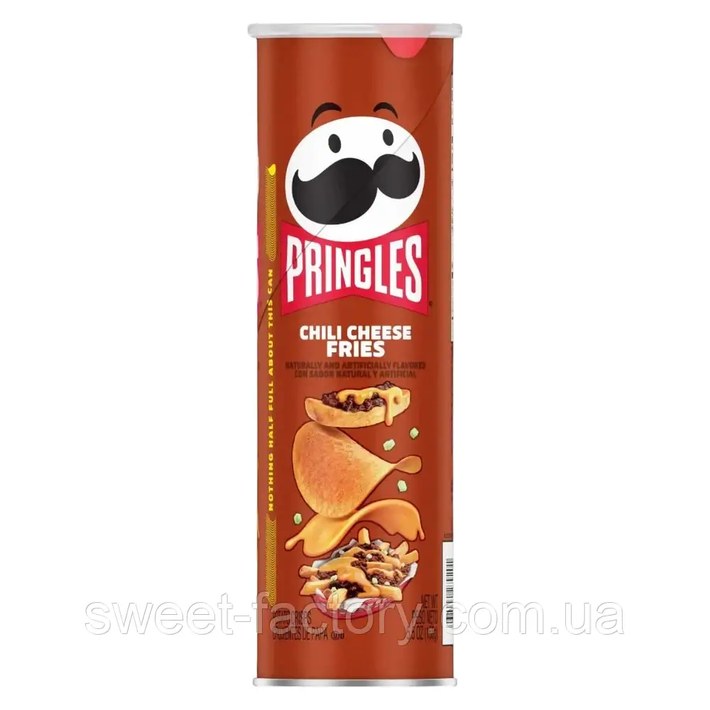 Чіпси Pringles Chili Cheese Fries 156g, фото 1