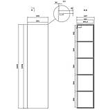 Пенал LARGA 160 блакитний, фото 2
