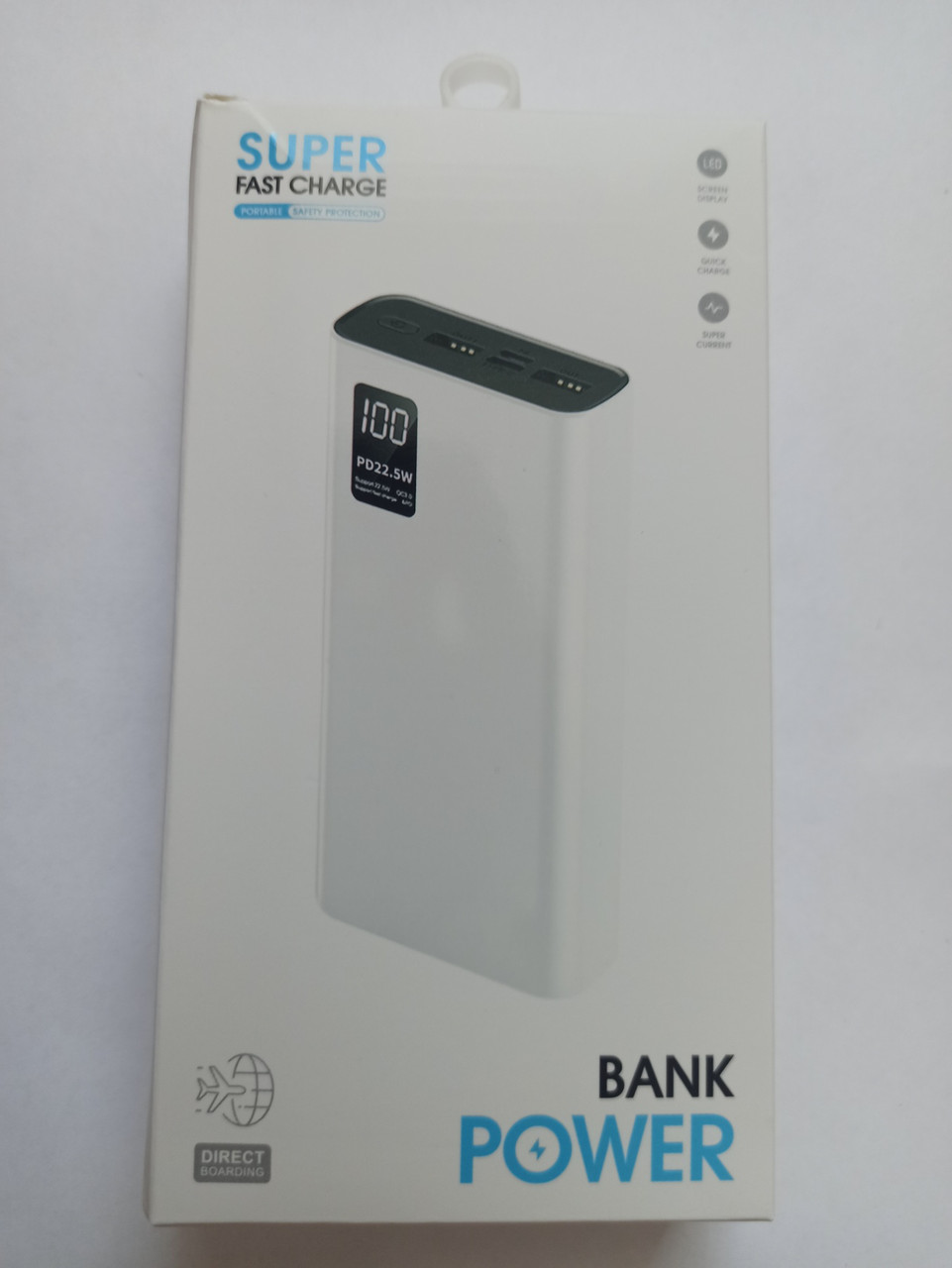 Павербанк 20000 mAh, Type C 22W, QC2.0/3.0 + PD3.0