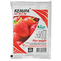 ДОБРИВО КЕМІРА РІСТ ПЛОДІВ NPK 10.5.40 25 гр. YARA