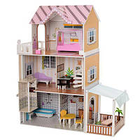 Дерев'яний ляльковий будиночок