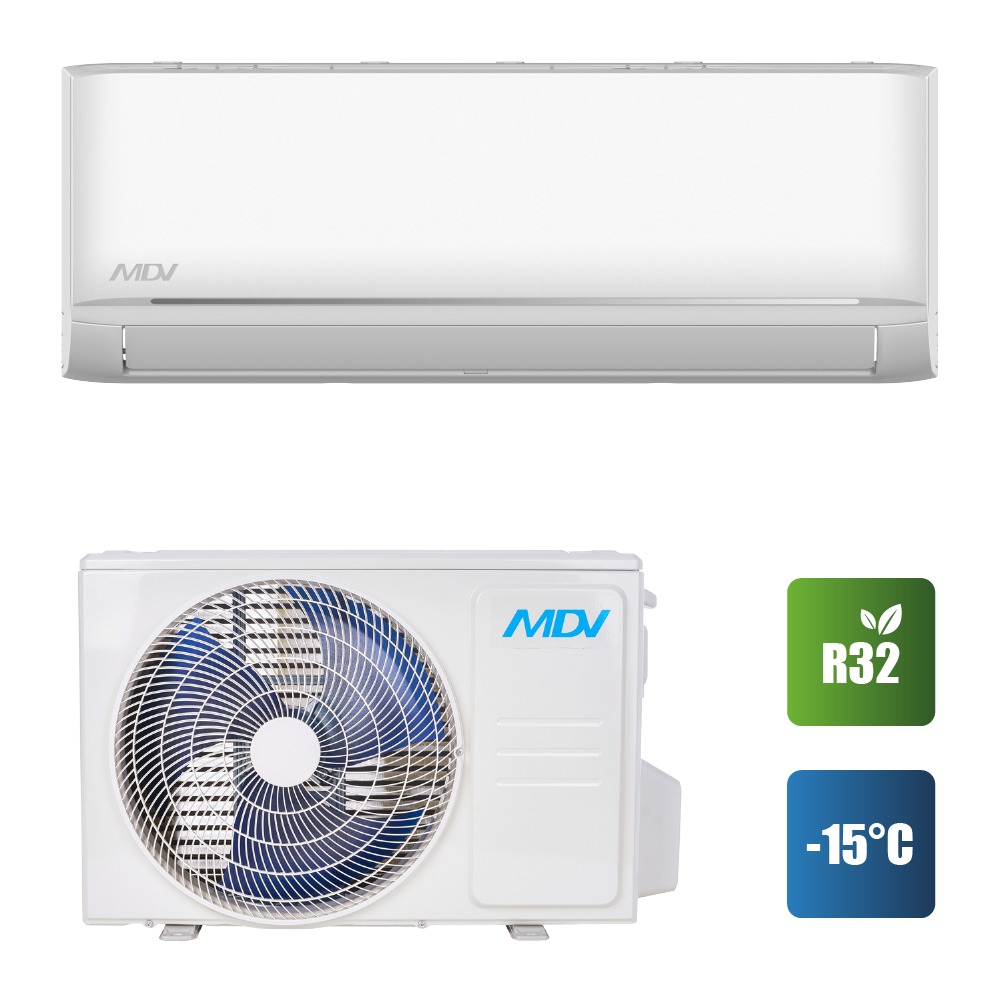 Кондиціонер MDV INFINI Standard Inverter (-15°C) (А+) R32 Wi-Fi (50m²)