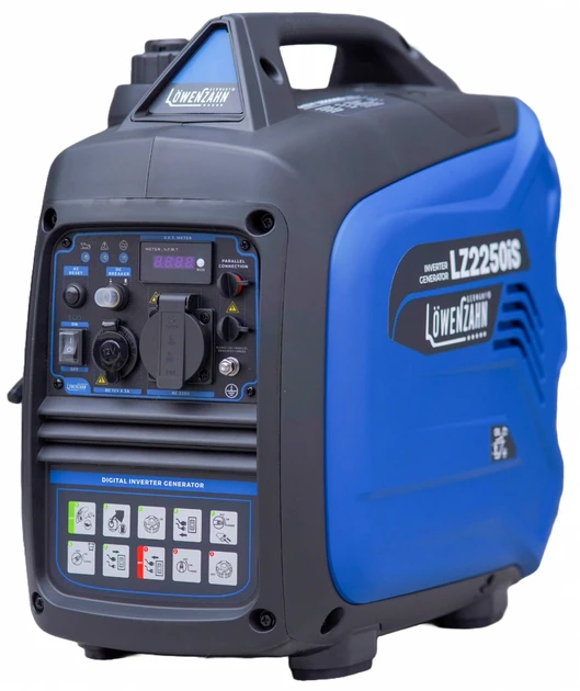 Бензиновий генератор інверторний 2 кВт макс Lowenzahn LZ2250IS