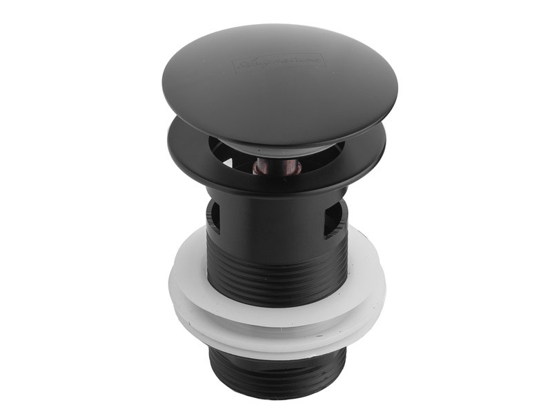 Донний клапан з переливом 45511902 чорний ASIGNATURA