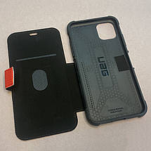 Чохол-книга для iPhone 11 Pro Max UAG з кишенею чохол книжка на телефон айфон 11 про макс червона, фото 3