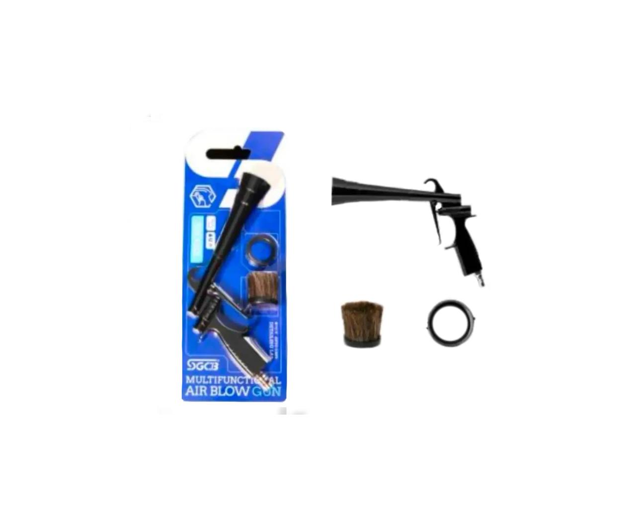 Торнадор для хімчистки зі зйомною щіткою SGCB Multifunctional Air Blow Gun, фото 1