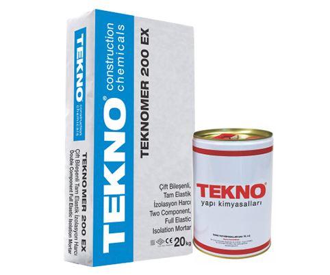 Еластична полімерцементна гідроізоляція Teknomer 200 EX - 30кг.