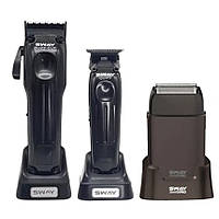 Комбо-набір для стрижки Sway (115 5006+115 5106+115 5250 BLK)