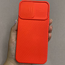 Чохол для iPhone 12 щільний захист камери зі шторкою на камері чохол на айфон 12 червоний, фото 5
