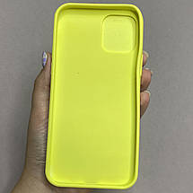 Чохол для iPhone 12 щільний захист камери зі шторкою на камері чохол на айфон 12 жовтий, фото 2