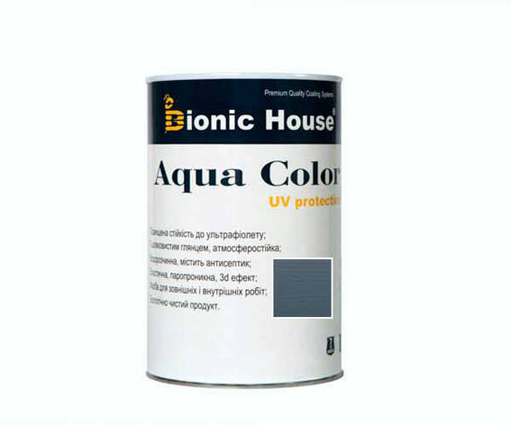 Фарба для дерева Bionic-House Aqua Color UV-protect 0,8 л Крайола, фото 1