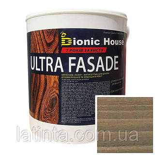 Фарба для дерева фасадна, тривалого терміну служби ULTRA FACADE 0,8л Вільха