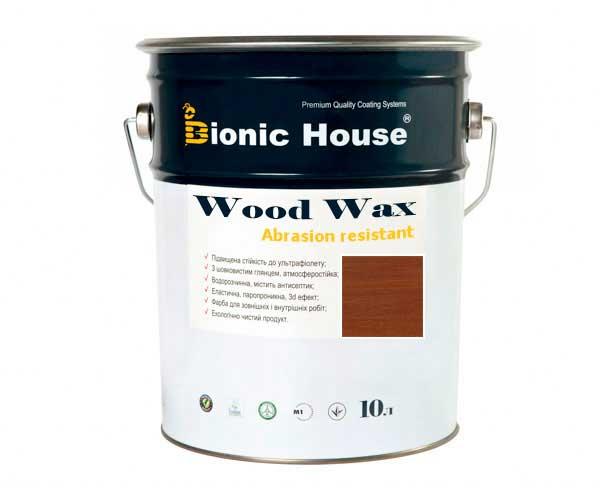 Фарба для дерева WOOD WAX Bionic-House 10 л Каштан
