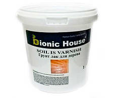 Лак для дерева ґрунтувальний Bionic-House 1л Безбарвний