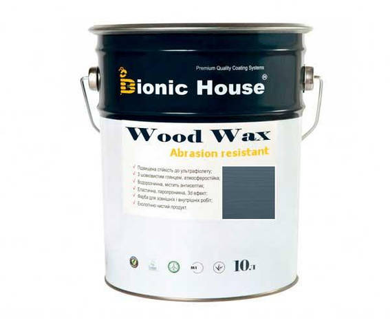 Фарба для дерева WOOD WAX Bionic-House 10 л Крайола, фото 1