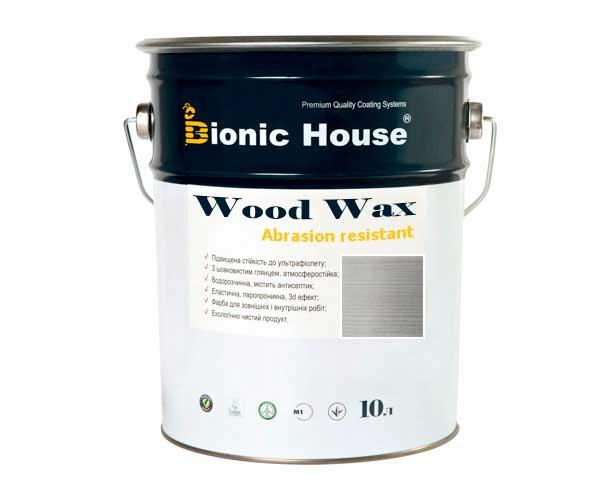 Фарба для дерева WOOD WAX Bionic-House 10л Білий Мармур