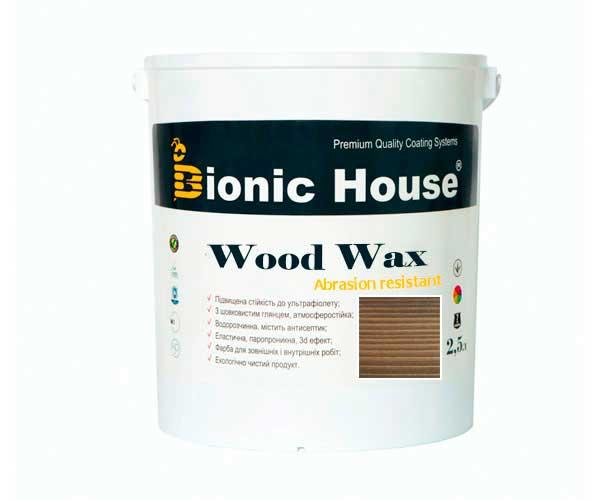 Фарба для дерева WOOD WAX Bionic-House 2,5 л Кедр