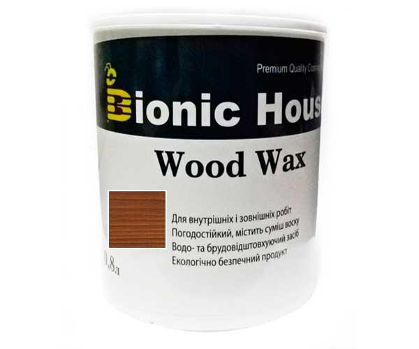 Фарба для дерева WOOD WAX Bionic-House 0,8 л Коньяк