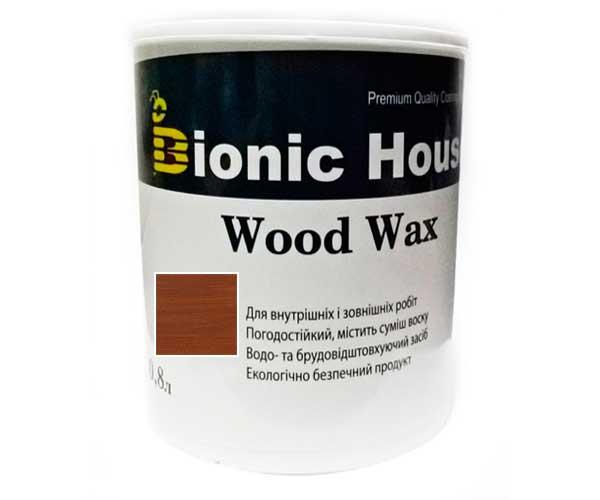 Фарба для дерева WOOD WAX Bionic-House 0,8 л Каштан
