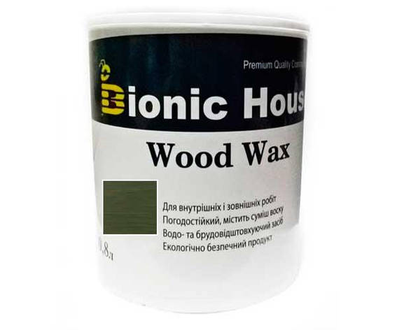 Фарба для дерева WOOD WAX Bionic-House 0,8 л Мірт, фото 1