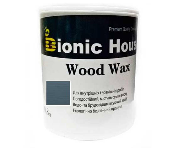 Фарба для дерева WOOD WAX Bionic-House 0,8 л Крайола, фото 1
