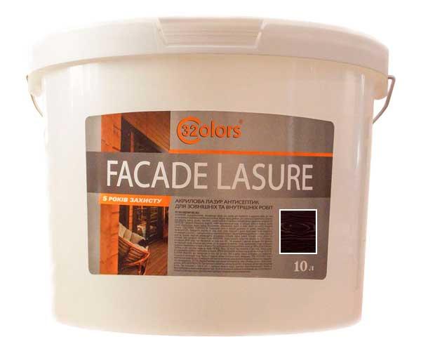 Фарба-лазур для дерева фасадна побутова 32 COLOR 10 л Розжеве дерево