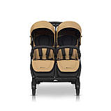 Коляска прогулянкова для двійнят Euro-Cart Doblo 2024 EGDOB24-03 Camel, фото 4