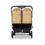Коляска прогулянкова для двійнят Euro-Cart Doblo 2024 EGDOB24-03 Camel, фото 6