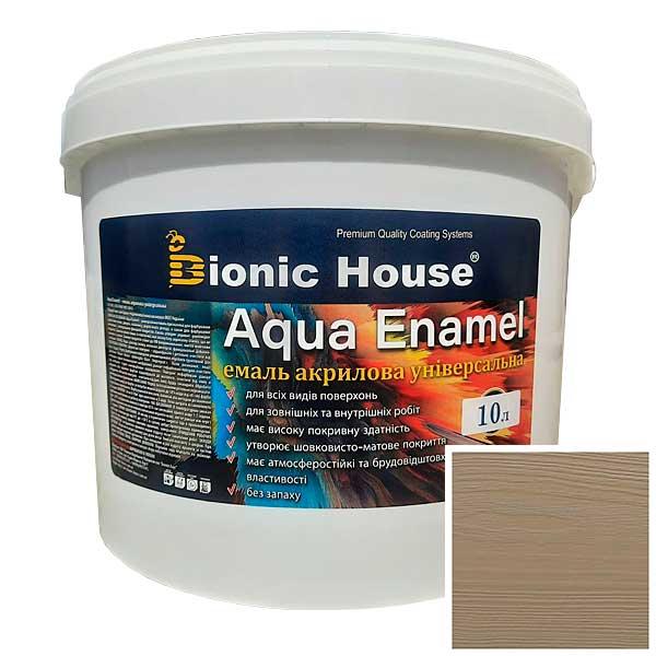 Фарба-емаль для дерева Bionic-House Aqua Enamel 10л Сірий Сланець