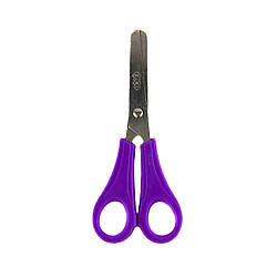 Ножиці дитячі 13.2 см ZiBi ZB5001-07 з лінійкою фіолетовий