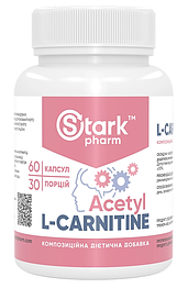 L-Carnitine Acetyl 500 мг Stark Pharm 60 капсул