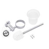 Йоршик для унітазу настінний Kroner KRP Edelstahl Klassisch - ESG3710, фото 3