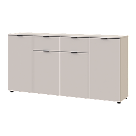 Комод Doros Рон 7 4 фасади 2 шухляди Кашемір 160х38х81 (41516049)