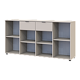 Комод Doros Рон 7 4 фасади 2 шухляди Кашемір 160х38х81 (41516049), фото 7