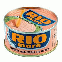 Тунець в оливковій олії Rio Mare All'Olio di oliva, 80 г.