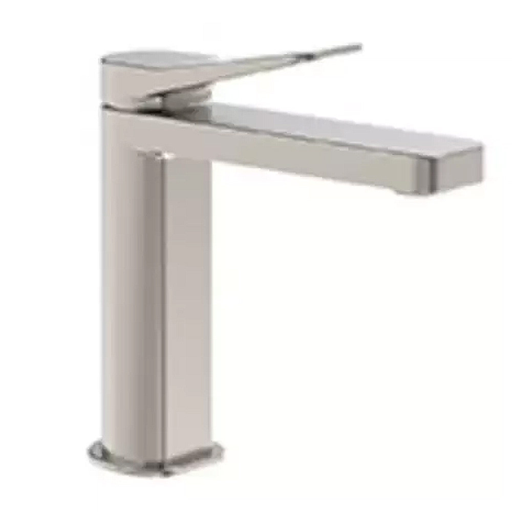 HB-GR5008BN Змішувач для раковини без донного клапану, кольору brushed nickel (1 сорт)