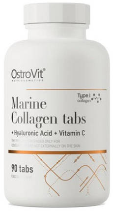 Морський колаген OstroVit Marine Collagen 90 tabs, фото 1