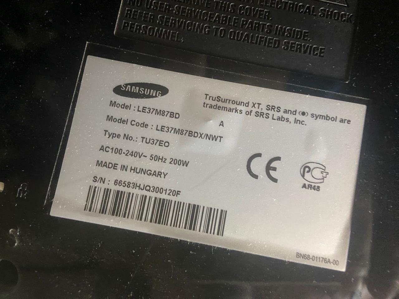 Запчастини до телевізора 37" Samsung LE37M87BD (Блок живлення BN44-00157A PSLF231501A), фото 1