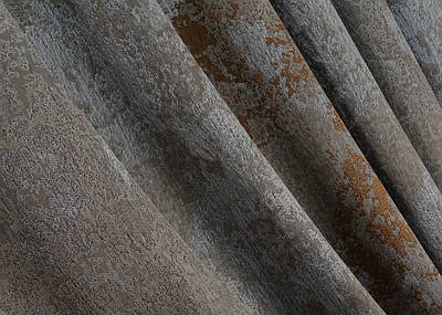 Шторна тканина "Мармур Al-7", Туреччина. Колір сіро-коричневий. Код 1470ш