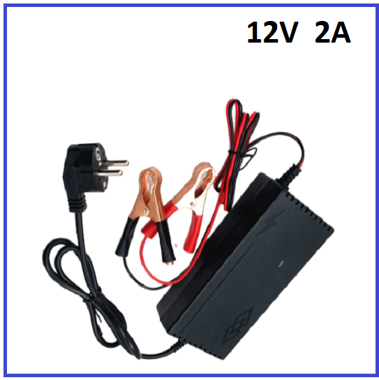 Зарядний пристрій для акумулятора Voltronic 12V (14.6) до 2А AGM, GEL, LiFePo4, фото 1