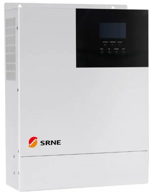 Інвертор гібридний 3 кВт, 24В, з чистою синусоїдою, для надійного енергозабезпечення