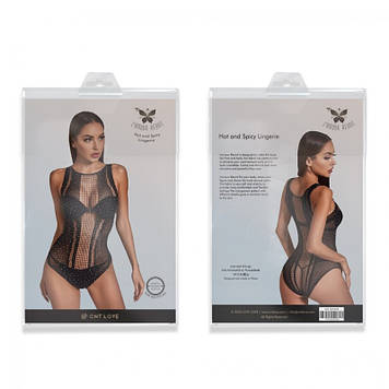 Сексуальне боді Hot and Spicy Lingerie Black Bomba💣