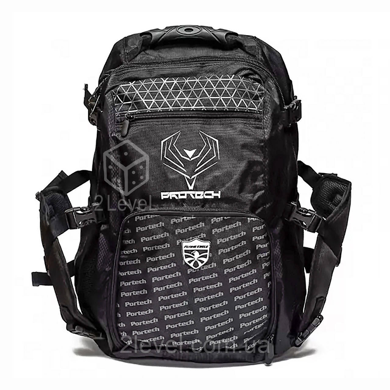 Рюкзак для роликів Flying Eagle Portech Backpack Big Gray Рюкзак зі спеціальними кріпленнями для роликів