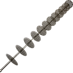 Блок провальних тарілок для НБК 3 дюйми (Ø71,6мм) L750 мм.