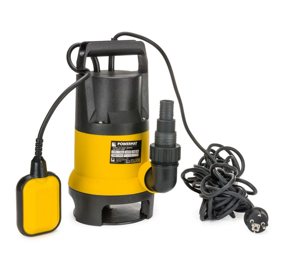 Паливний насос 1400 Вт Powermat PM0549 насос, фото 1